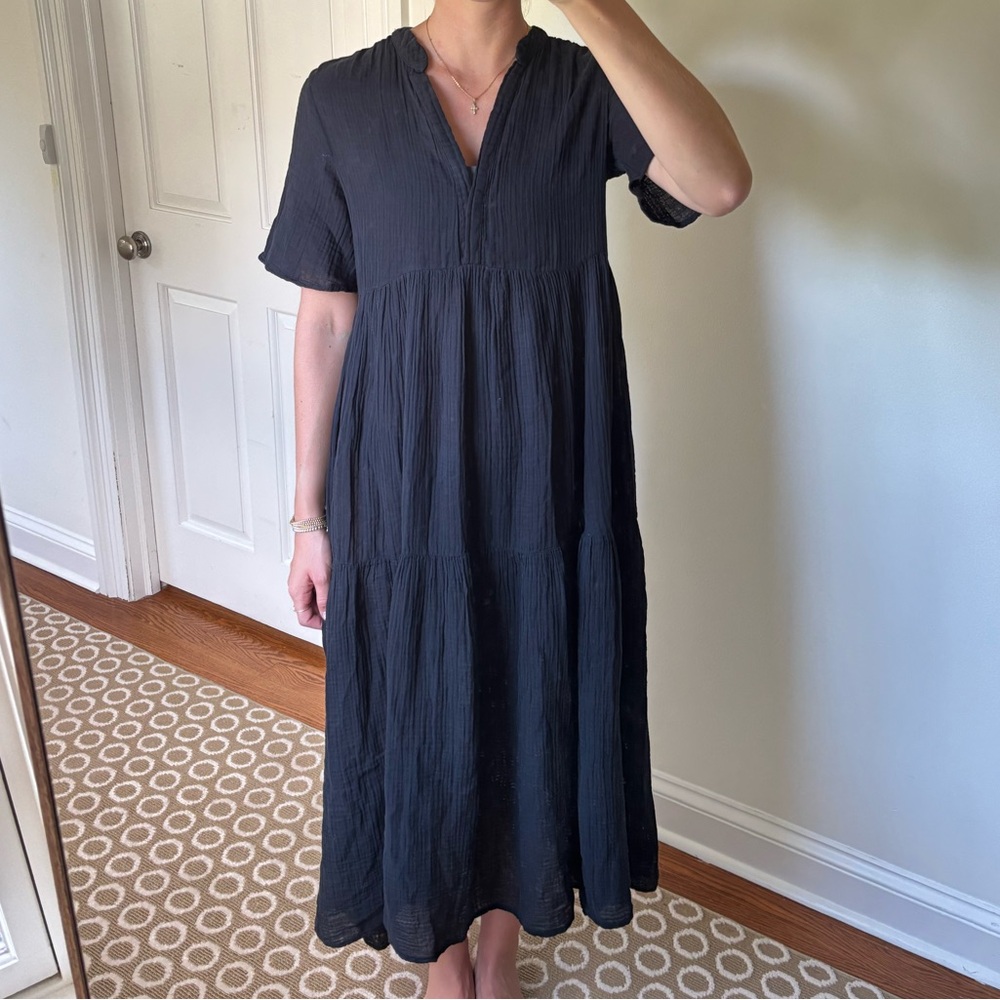 Black Midi Dress
